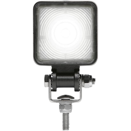 Optronics 1-Led Mini Square Heavy Duty Work Light With Flood Beam; 800 Lumens TLL51FBP